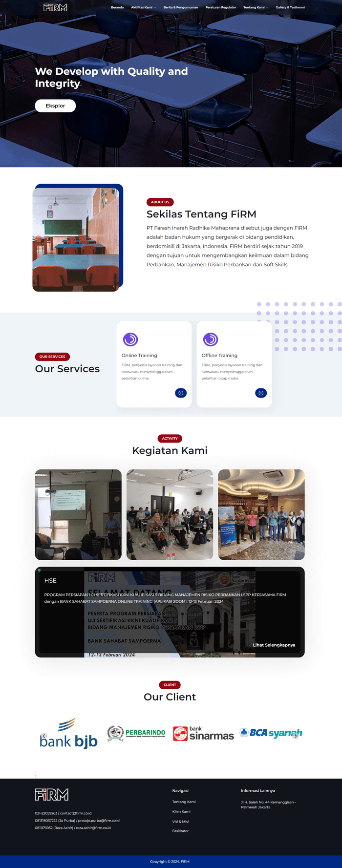 FiRM.co.id Dashboard